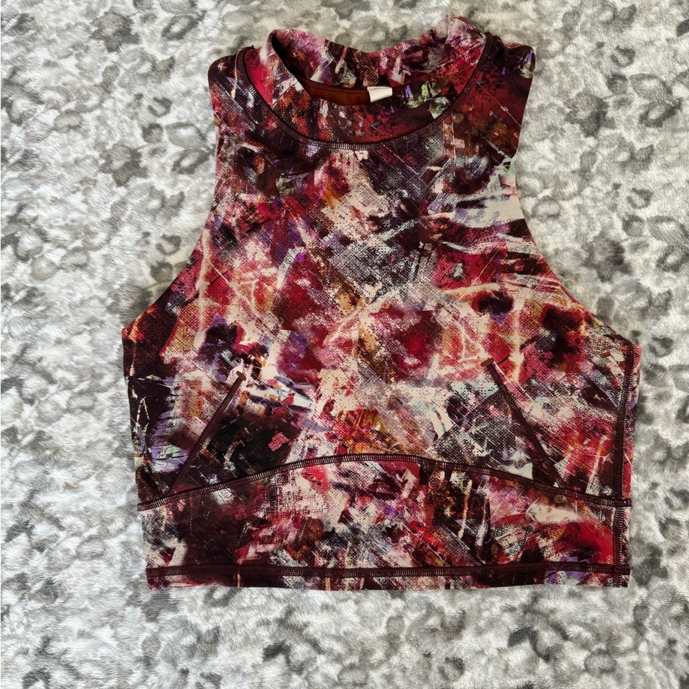 Everlux cropped tank multi colored. Size 4